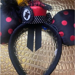 Fancy Minnie Mouse Ears with Feather Camo